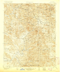 Download a high-resolution, GPS-compatible USGS topo map for Kaweah, CA (1921 edition)