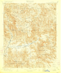 1908 Map of Kernville, 1922 Print
