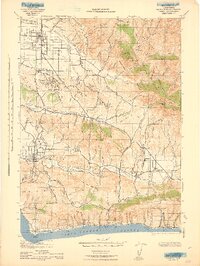 preview thumbnail of historical topo map of Lompoc, CA in 1943