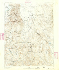 1891 Map of Markleeville