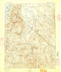 1893 Map of Markleeville