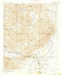 Download a high-resolution, GPS-compatible USGS topo map for Mojave, CA (1933 edition)