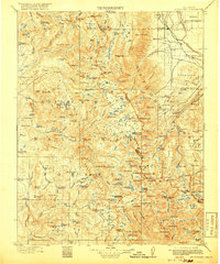 Download a high-resolution, GPS-compatible USGS topo map for Mt Goddard, CA (1918 edition)