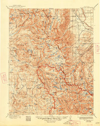 Download a high-resolution, GPS-compatible USGS topo map for Mt Goddard, CA (1948 edition)