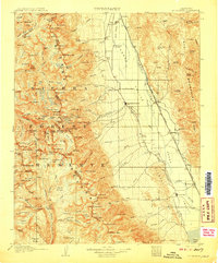1907 Map of Mt. Whitney