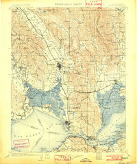 preview thumbnail of historical topo map of Napa, CA in 1902