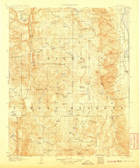 1907 Map of Olancha, CA
