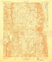 1907 Map of Olancha, CA, 1911 Print