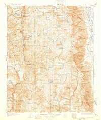 1907 Map of Olancha, CA, 1931 Print
