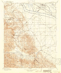 1913 Map of San Benito County, CA, 1942 Print