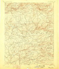 Download a high-resolution, GPS-compatible USGS topo map for Placerville, CA (1898 edition)