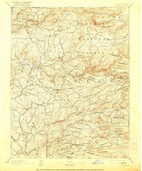 Download a high-resolution, GPS-compatible USGS topo map for Placerville, CA (1921 edition)