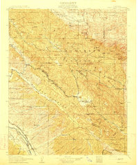 Download a high-resolution, GPS-compatible USGS topo map for Priest Valley, CA (1915 edition)
