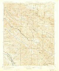1915 Map of San Benito County, CA, 1927 Print