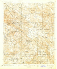 1903 Map of Ramona, CA, 1928 Print