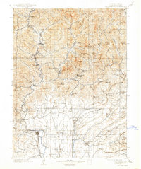 Download a high-resolution, GPS-compatible USGS topo map for Redding, CA (1938 edition)
