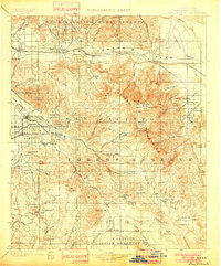 1901 Map of San Jacinto