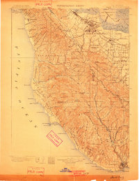 1902 Map of Santa Cruz
