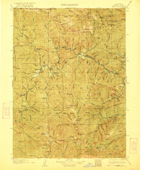 Download a high-resolution, GPS-compatible USGS topo map for Seiad, CA (1922 edition)