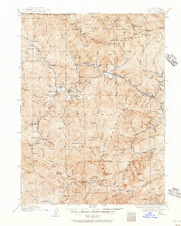 preview thumbnail of historical topo map of Siskiyou County, CA in 1914