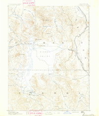 1892 Map of Sierraville