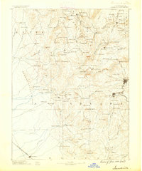 1888 Map of Smartsville