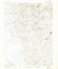 1891 Map of Smartsville