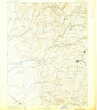 1892 Map of Smartsville