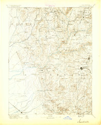 1894 Map of Smartsville, CA