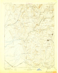 1895 Map of Smartsville, CA