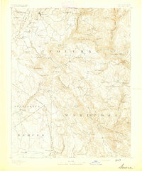 1893 Map of Sonora