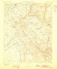 1897 Map of Sonora, 1902 Print