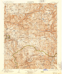 Download a high-resolution, GPS-compatible USGS topo map for Tehipite, CA (1939 edition)