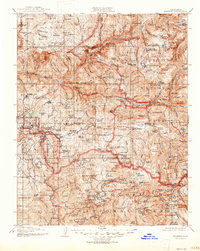 preview thumbnail of historical topo map of Fresno County, CA in 1905