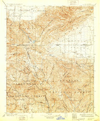 Download a high-resolution, GPS-compatible USGS topo map for Tejon, CA (1929 edition)