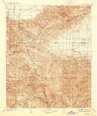 Download a high-resolution, GPS-compatible USGS topo map for Tejon, CA (1939 edition)