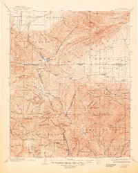 Download a high-resolution, GPS-compatible USGS topo map for Tejon, CA (1948 edition)