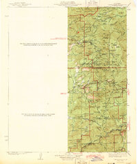 Download a high-resolution, GPS-compatible USGS topo map for Tobias Peak, CA (1943 edition)