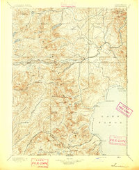 1895 Map of Truckee, CA
