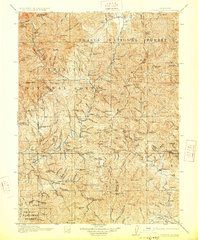 Download a high-resolution, GPS-compatible USGS topo map for Weaverville, CA (1928 edition)