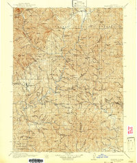 Download a high-resolution, GPS-compatible USGS topo map for Weaverville, CA (1942 edition)