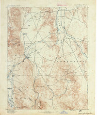 1891 Map of Wellington
