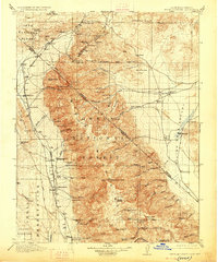 Download a high-resolution, GPS-compatible USGS topo map for White Mountain, CA (1926 edition)