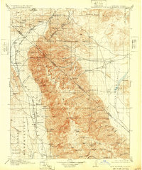Download a high-resolution, GPS-compatible USGS topo map for White Mountain, CA (1932 edition)