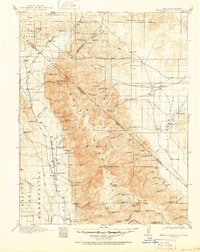 Download a high-resolution, GPS-compatible USGS topo map for White Mountain, CA (1951 edition)