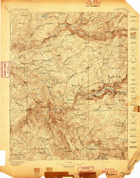 1897 Map of Yosemite