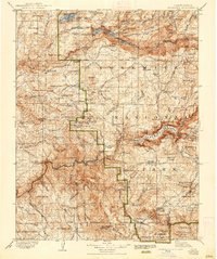 Download a high-resolution, GPS-compatible USGS topo map for Yosemite, CA (1938 edition)
