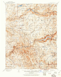 Download a high-resolution, GPS-compatible USGS topo map for Yosemite, CA (1951 edition)