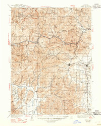 Download a high-resolution, GPS-compatible USGS topo map for Yreka, CA (1947 edition)