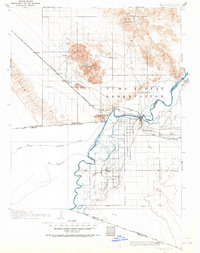 Download a high-resolution, GPS-compatible USGS topo map for Yuma, CA (1964 edition)